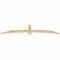 Ekena Millwork Bellingham Rough Sawn Timber Gable Bracket, Douglas Fir, 84"W x 17"H x 2"D x 4"F, 5/12 Pitch GBW084X17X0204BEL00RDF - alternate 4
